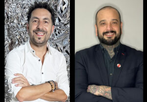 Mauro Guerrero y  Emiliano Castro de Grupo Nucleo 2