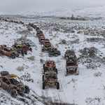 40 UTVs y pilotos del Dakar: así fue el primer Can-Am Adventures sobre nieve